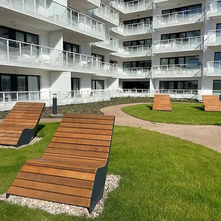 Апартаменты Klif Polanki Aqua A414 Z Garazem Колобжег